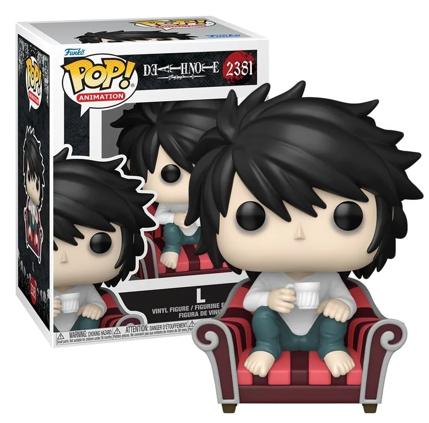 Death Note POP! Animation Vinyl Figure L 9 cm
